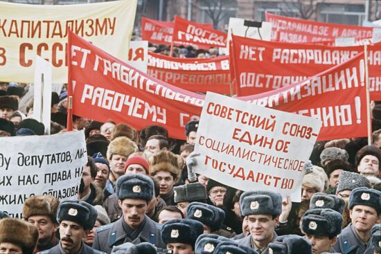 Moscow Manezhnaya Square rally