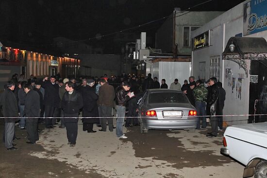 The place where Gadzhi Abashilov was killed