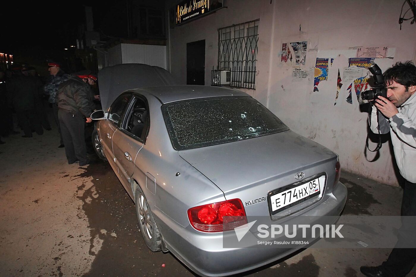 The place where Gadzhi Abashilov was killed
