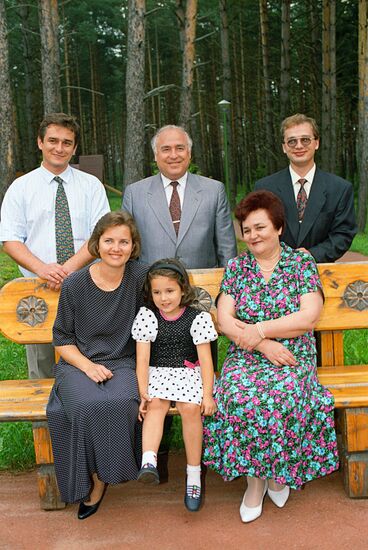 Chernomyrdin family vacation Moscow Region