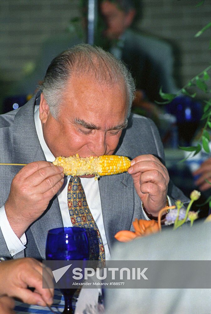 Chernomyrdin United States visit corn