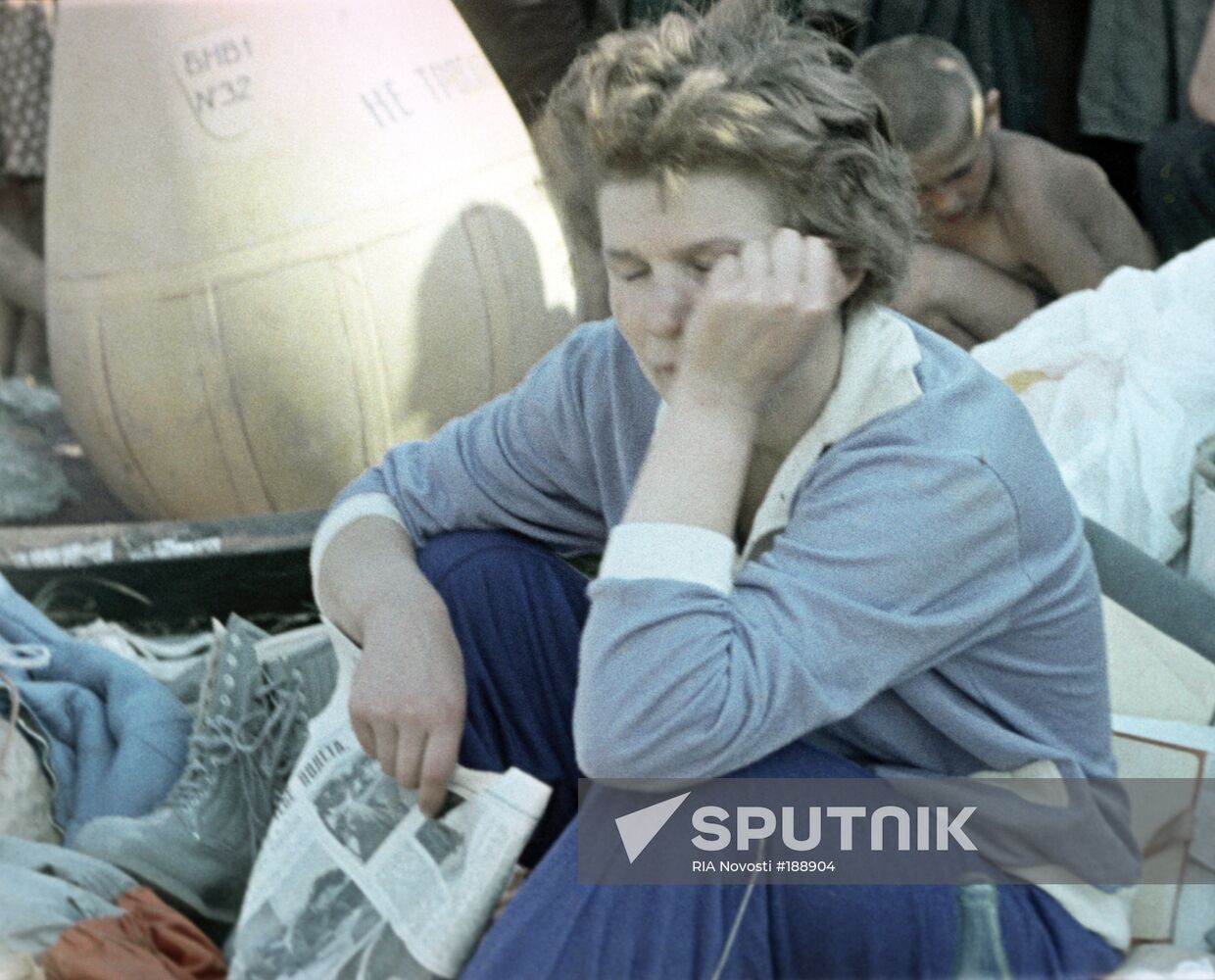 Tereshkova cosmonaut landing