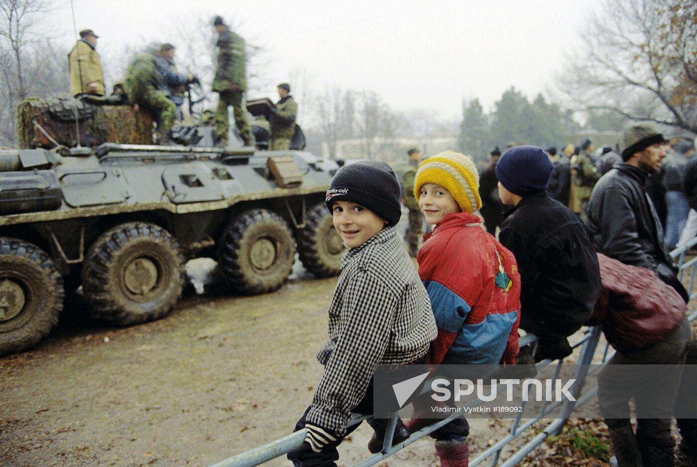Chechnya Gudermes troops