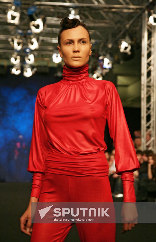 Presenting fashion designer Maks Chernitsov's collection