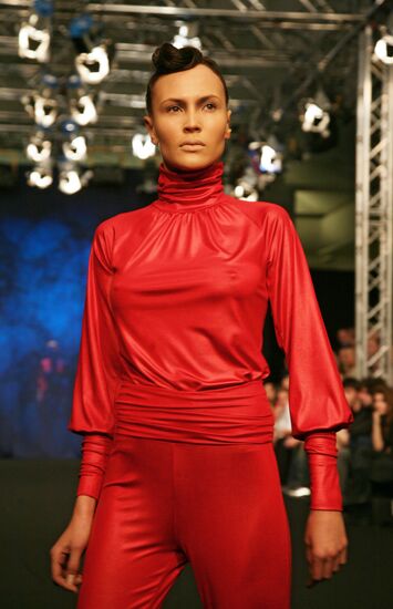 Presenting fashion designer Maks Chernitsov's collection 