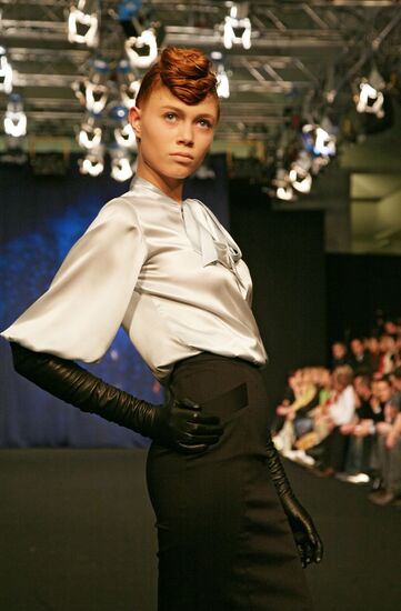 Presenting fashion designer Maks Chernitsov's collection