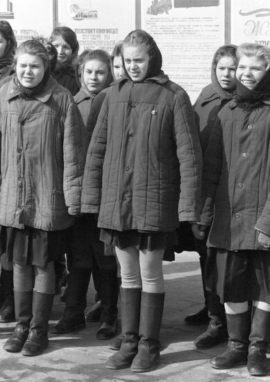 RYAZAN DETENTION CENTER MINORS FORMING-UP