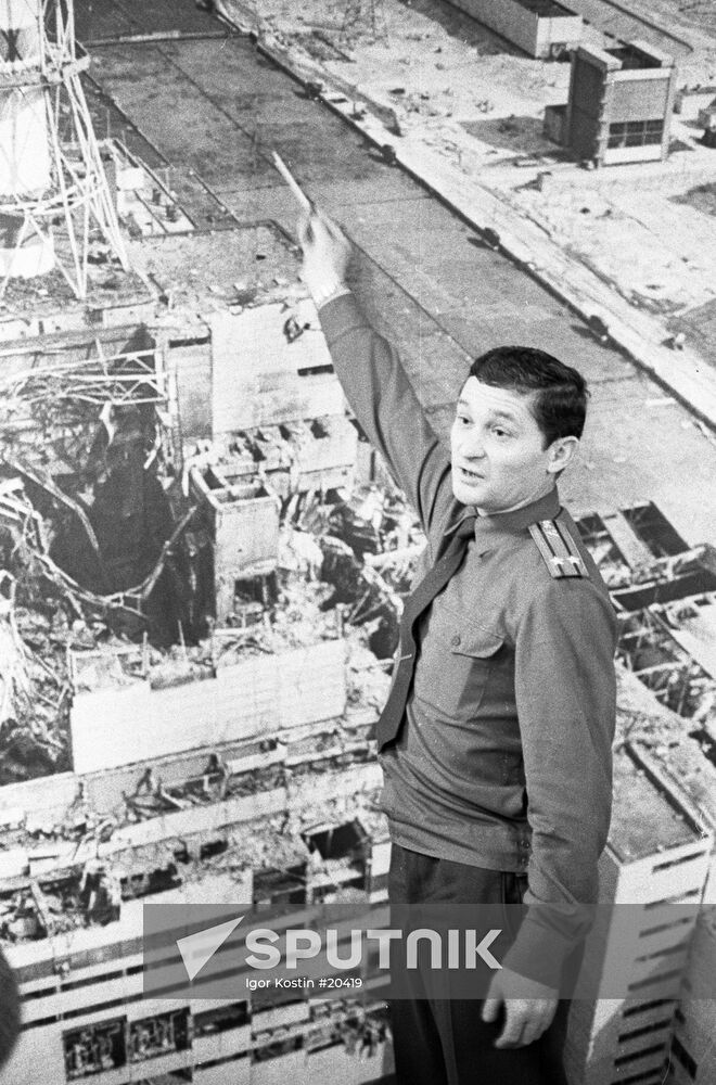 FIREMAN HERO ELIMINATION ACCIDENT CHERNOBYL