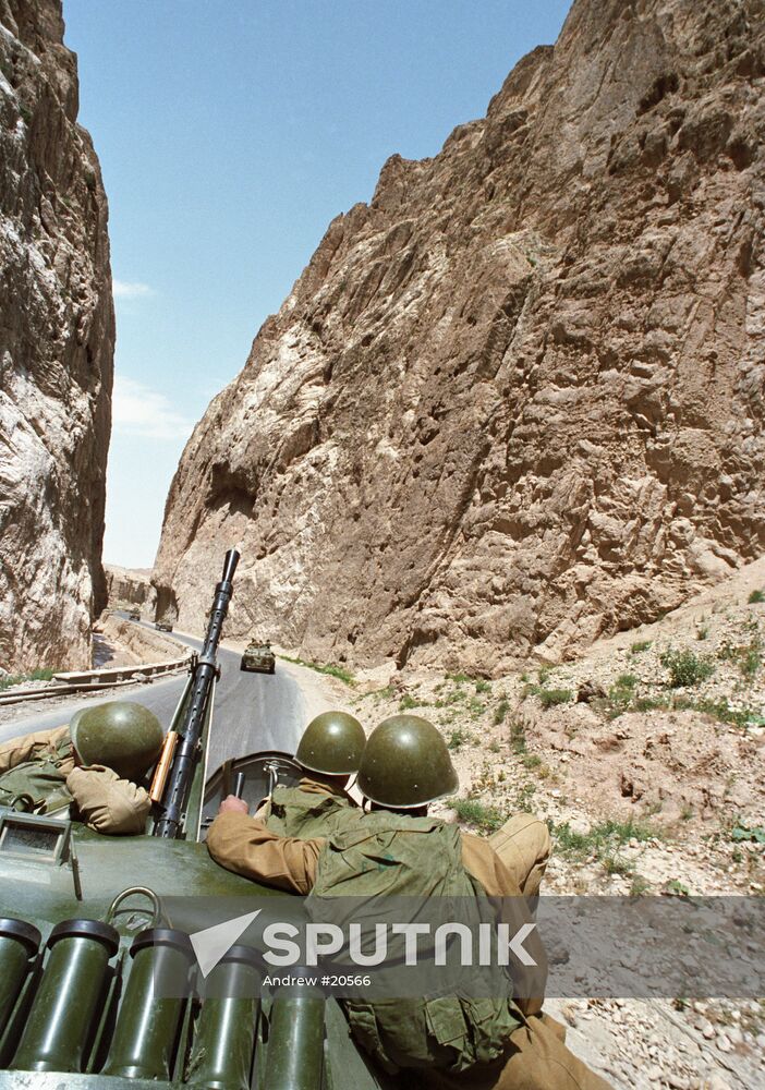 MOUNTAIN ROAD TROOPS ARMORED PERSONNEL CARRIERS RETURN