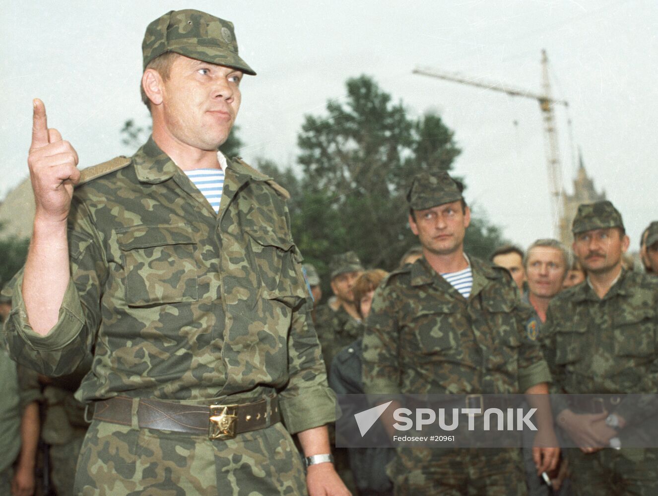 ALEXANDER LEBED PUTSCH GKChP (STATE EMERGENCY COMMITTEE) 