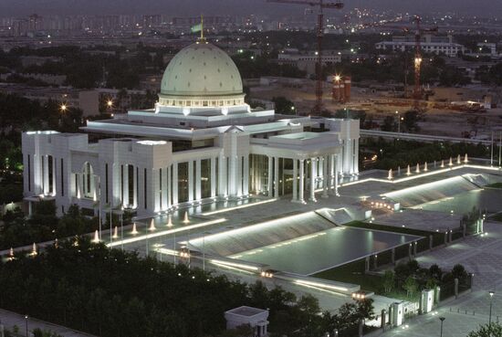 TURKMENIAN PRESIDENT'S PALACE ASHGABAT 