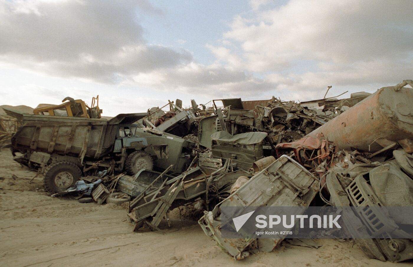 MACHINERY BONEYARD RADIATION CHERNOBYL