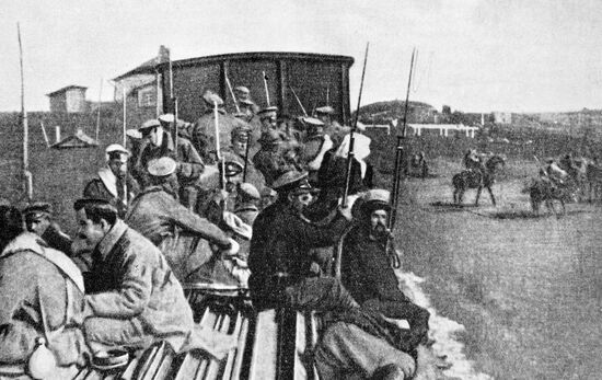 SOLDIERS REFUSAL RIOT RETURN
