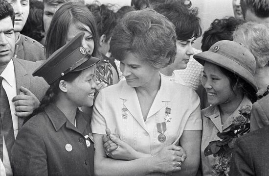 NINTH WORLD FESTIVAL OF YOUTH AND STUDENTS TERESHKOVA SOFIA