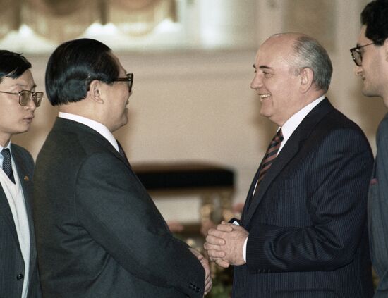 GORBACHEV JIANG ZEMIN 