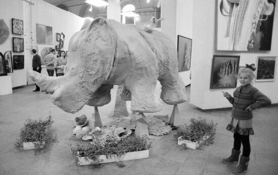 EXHIBITION "SOS" COMPOSITE PICTURE RHINOCEROS