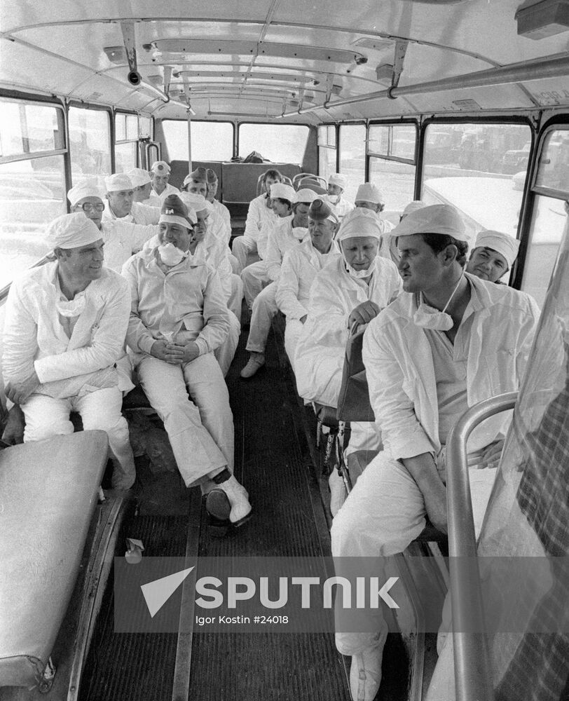 CREW CHERNOBYL NUCLEAR POWER PLANT