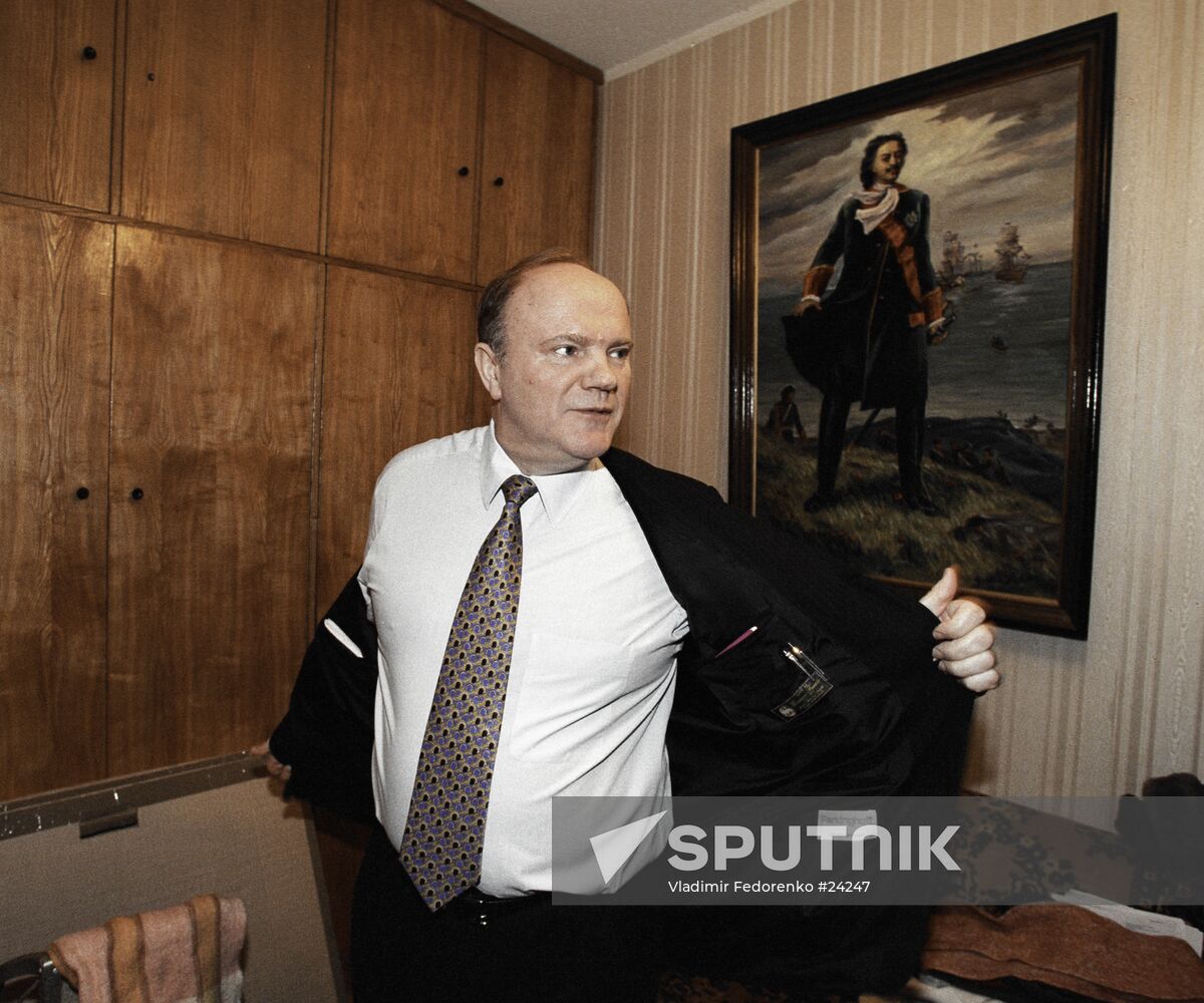 ZYUGANOV CANDIDATE ELECTIONS