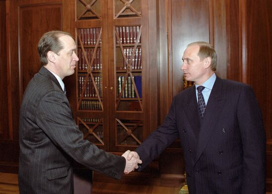 PUTIN VESHNYAKOV MEETING