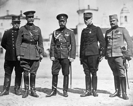 NICHOLAS II ALLIES LEADERS