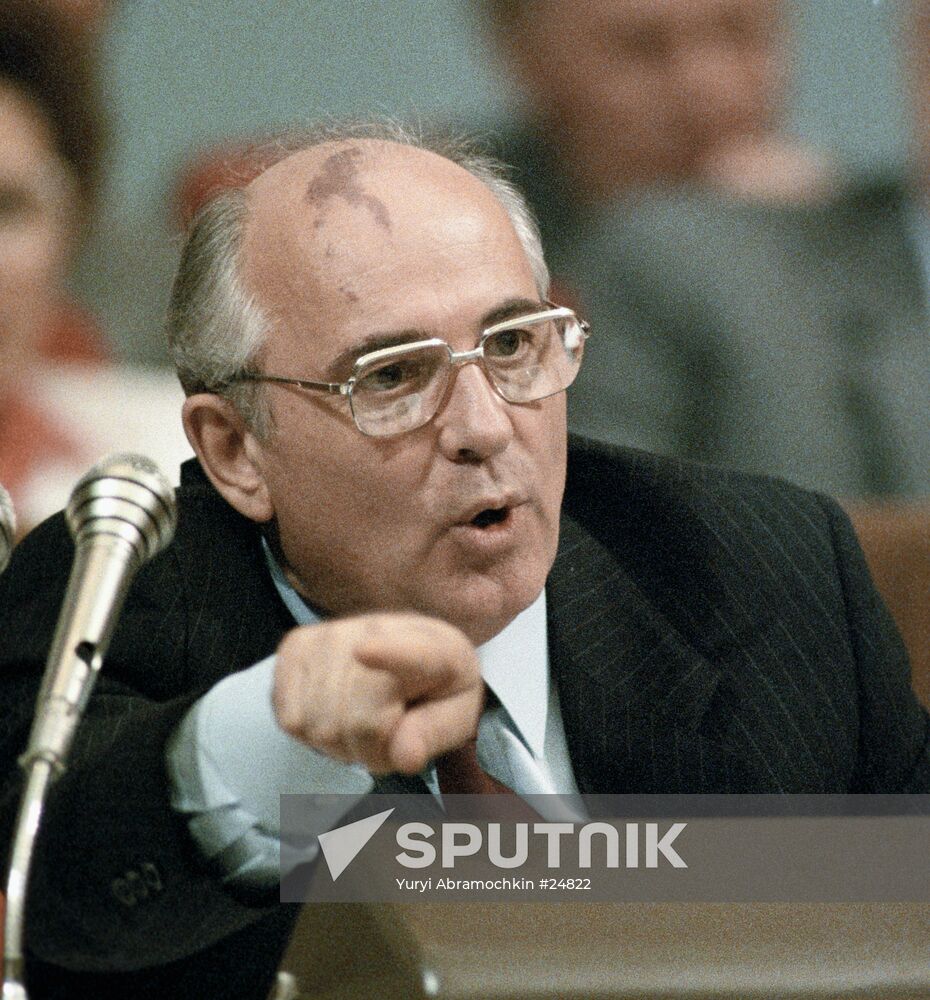 GORBACHEV SECRETARY-GENERAL SOVIET COMMUNIST PARTY