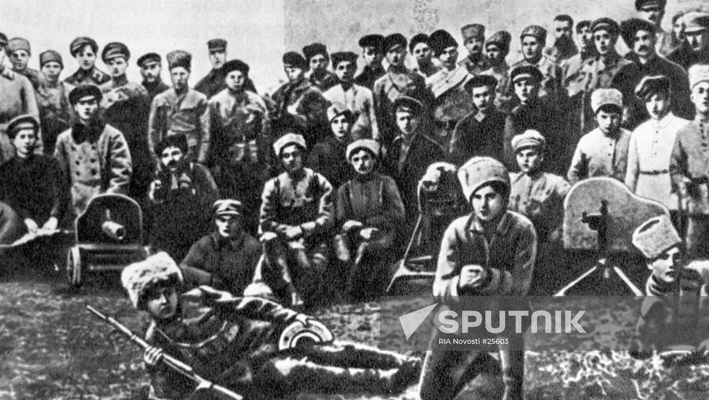 RED ARMY SOLDIERS KIEV