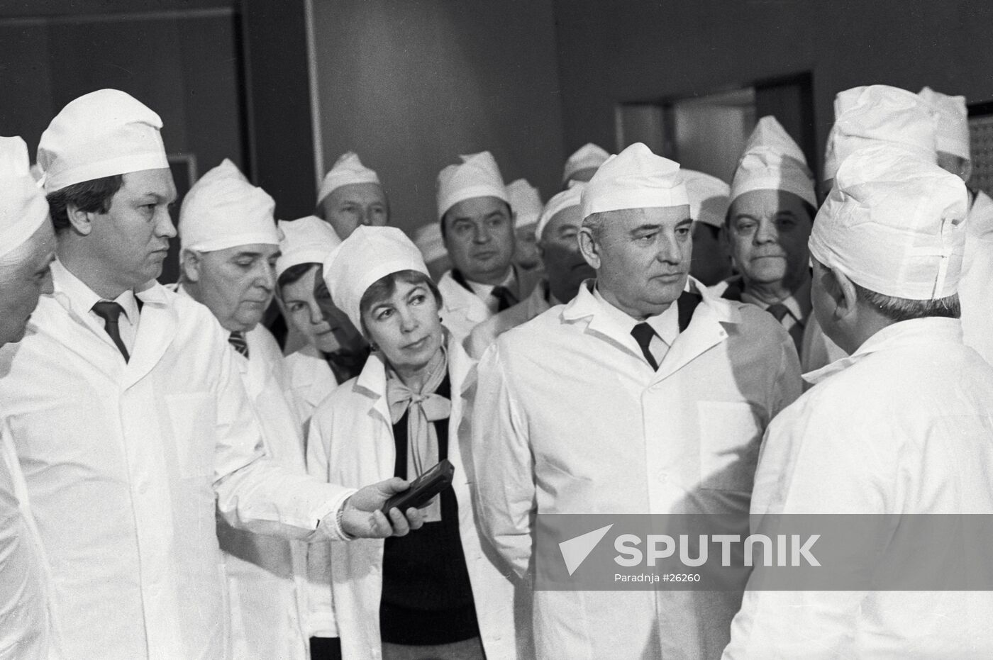 GORBACHEV CHERNOBYL NUCLEAR PLANT