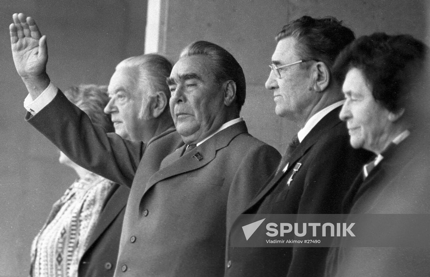BREZHNEV OPENING OLYMPIC GAMES