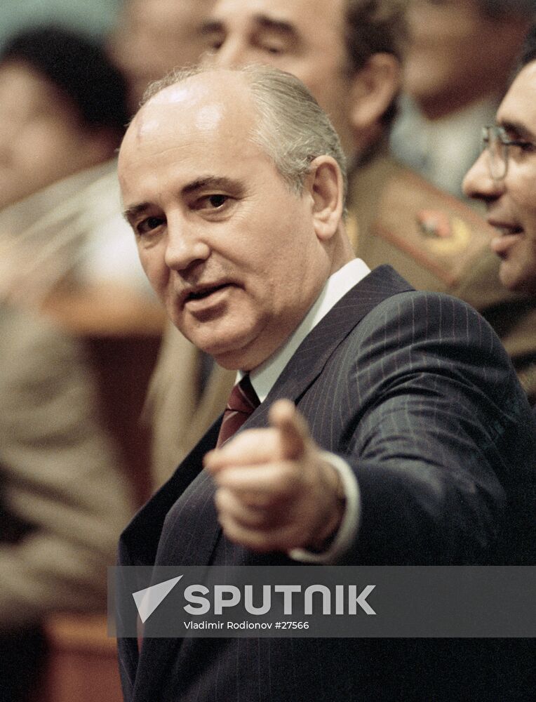 CUBA VISIT GORBACHEV