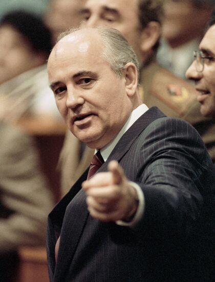CUBA VISIT GORBACHEV