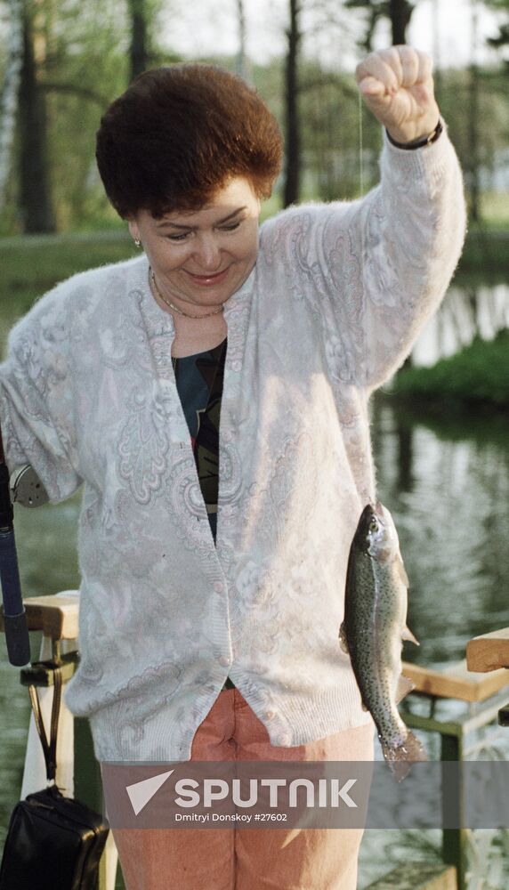NAINA YELTSIN FISHING TROUT