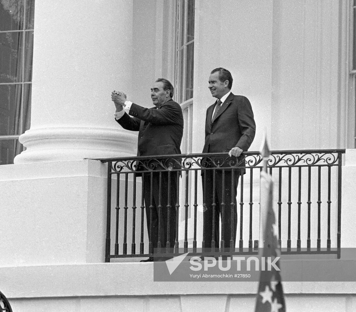 Brezhnev Nixon White House 