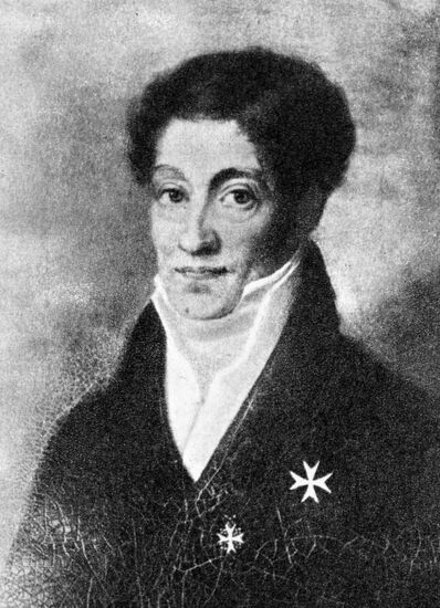 PORTRAIT FATHER HERZEN IVAN YAKOVLEV 