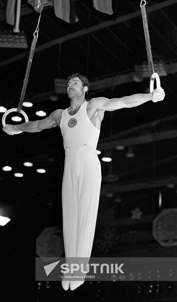 GYMNAST ALBERT AZARYAN RINGS