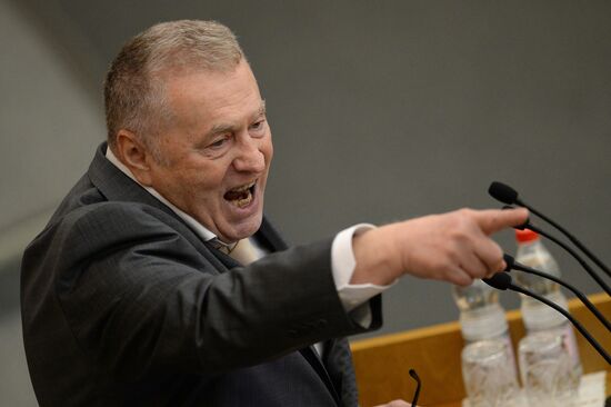State Duma's plenary meeting