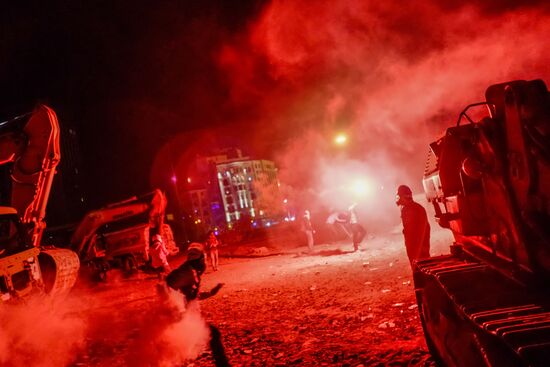 Protesters clash with police in Turkey
