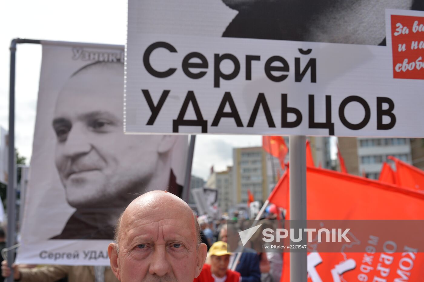 Opposition march in Moscow