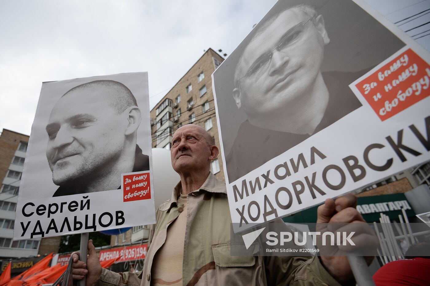 Opposition march in Moscow