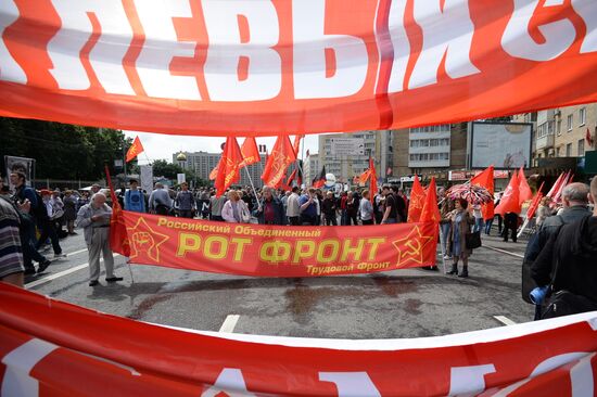 Opposition march in Moscow