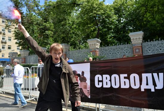 Opposition march in Moscow