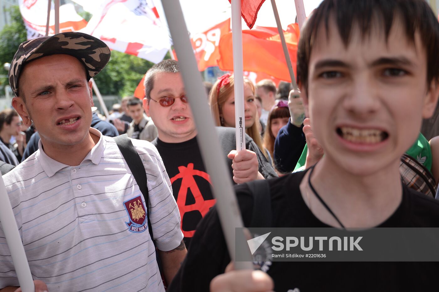 Opposition march in Moscow