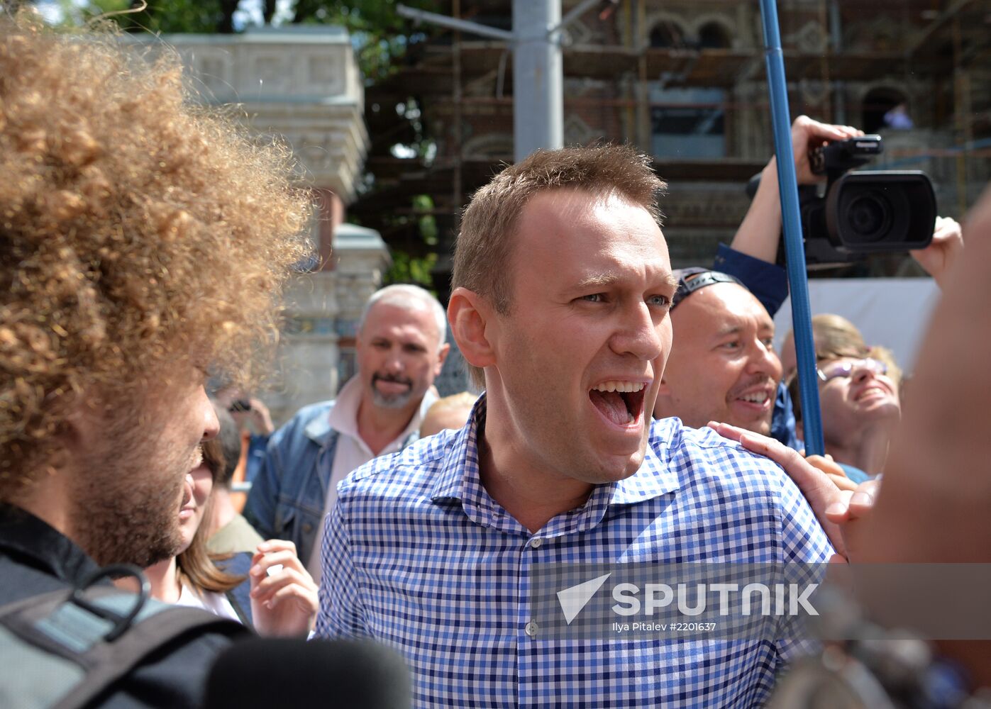 Opposition march in Moscow