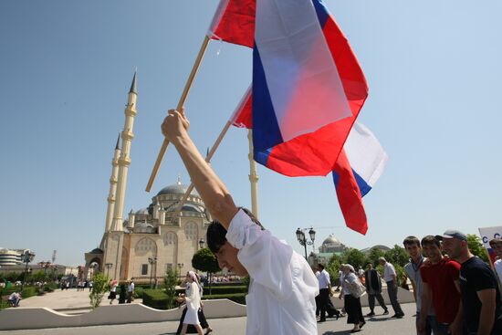 Celebrating Russia Day