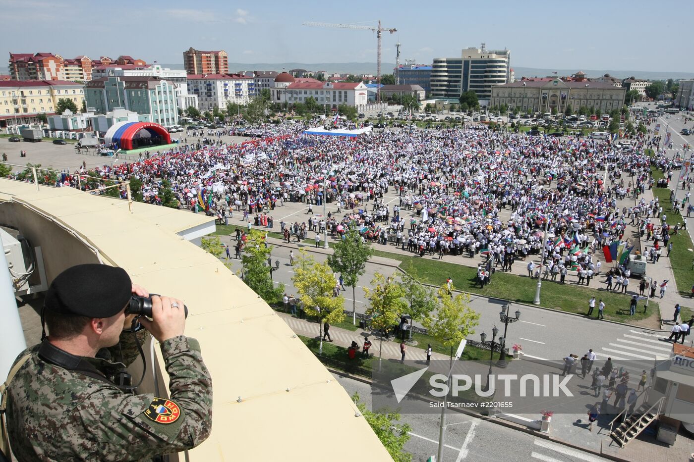 Celebrating Russia Day