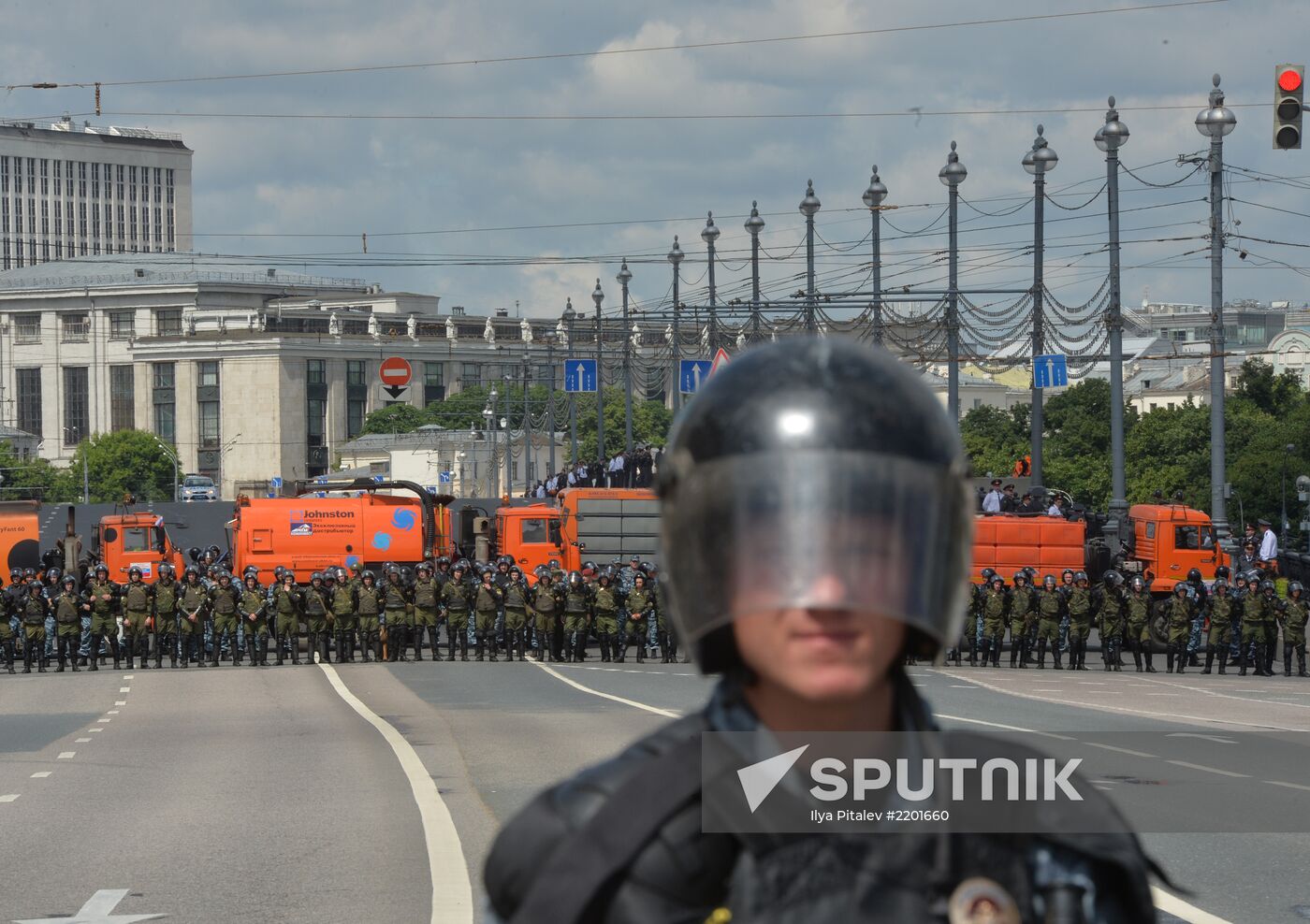 Opposition march in Moscow