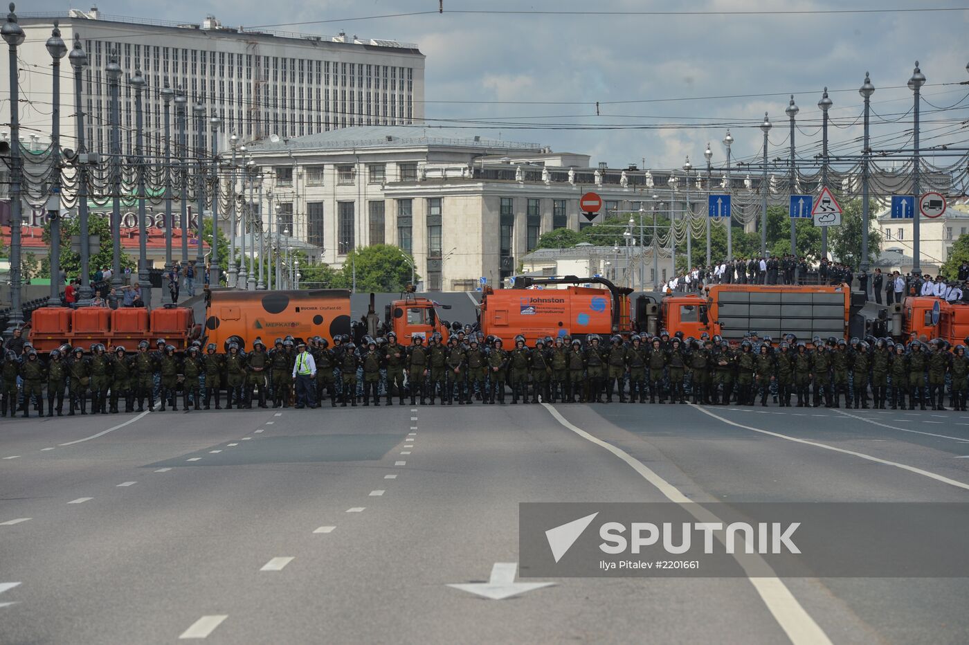 Opposition march in Moscow