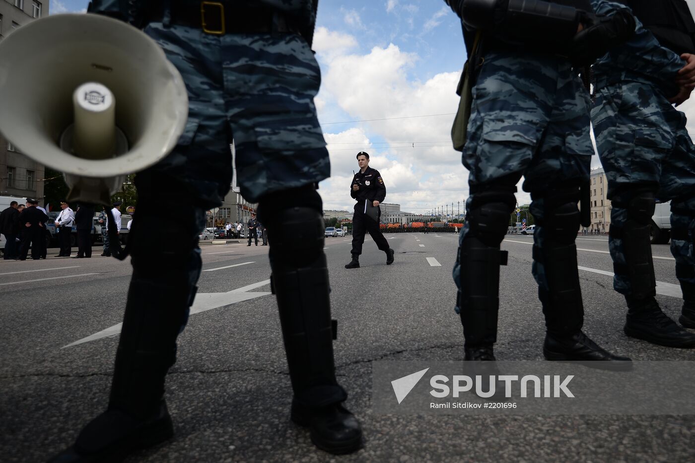 Opposition march in Moscow
