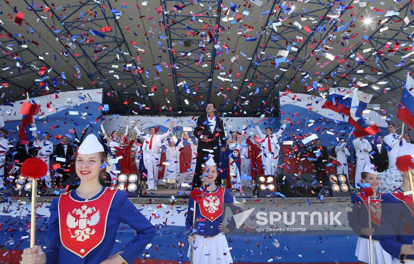 Celebrating Russia Day