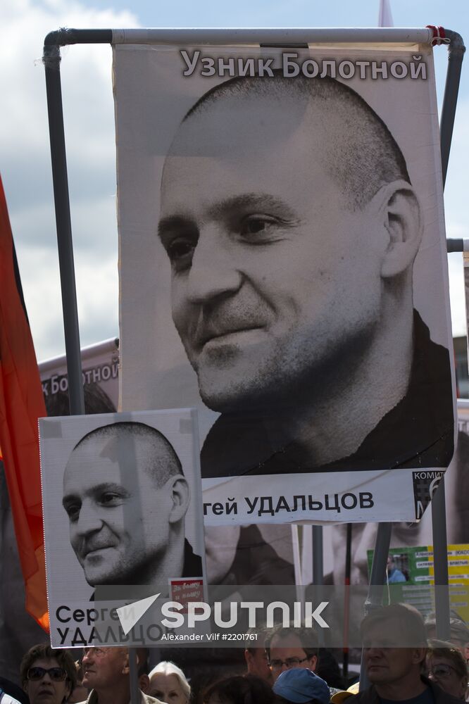 Opposition march in Moscow