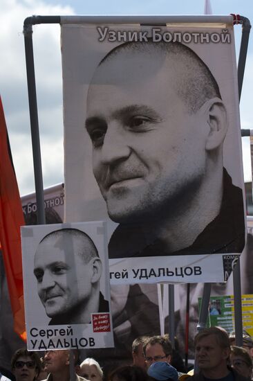 Opposition march in Moscow